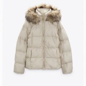 NWT Zara Puffer Jacket